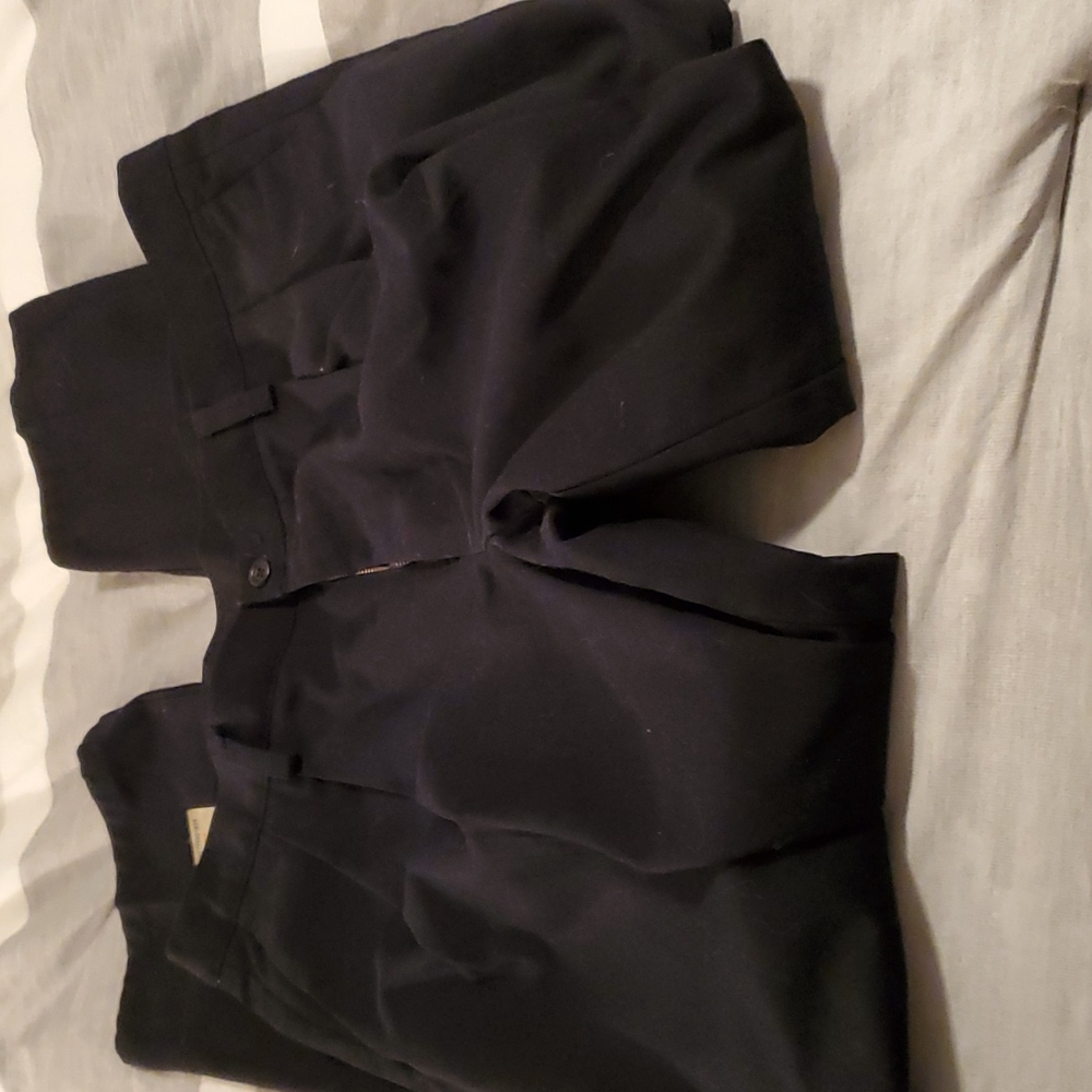 Mens Black Dockers Dress Pants.  Size 36 x 32
